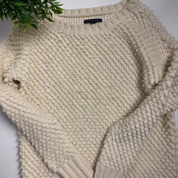 American Eagle Outfitters Sweaters - American Eagle popcorn style heavy weight sweater
